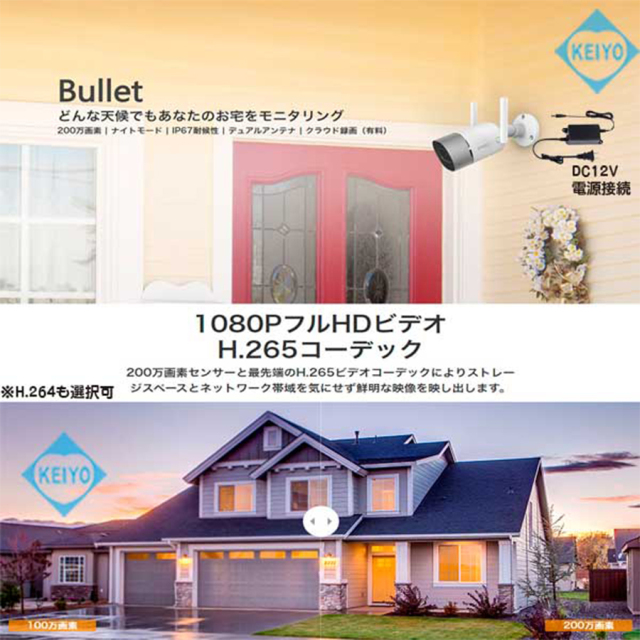 IPC-G26NL 防犯カメラ 監視カメラ ネットワークカメラ ダーファテクノロジー DahuaTechnology Imou