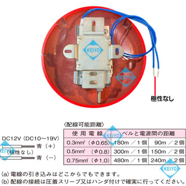 KB-6 警報ベル 竹中エンジニアリング TAKEX 防犯ベル 防犯グッズ 非常ベル