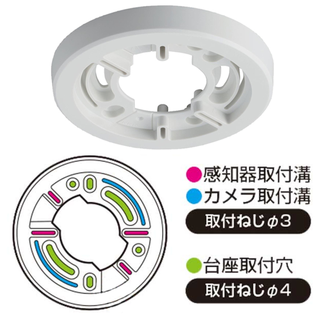 KKK-BW ブラケット 防犯カメラ 監視カメラ セキュリティーカメラ