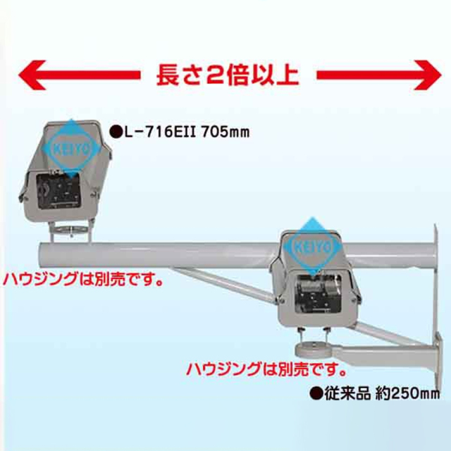 L-716EII L-716E2 ブラケット 防犯カメラ 監視カメラ