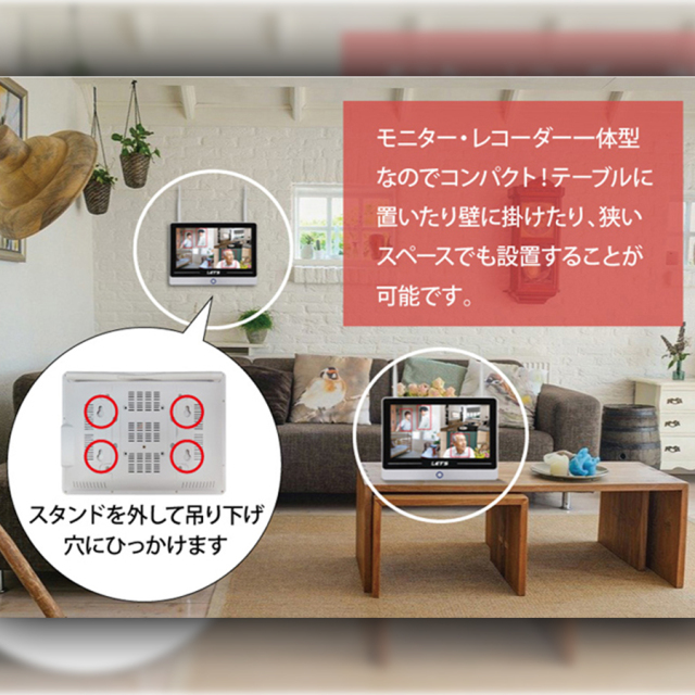 L-WMN-GS2C ワイヤレス見張隊NEOグランドスラム IPカメラ 防犯カメラ 監視カメラ レッツ・コーポレーション LET‘S