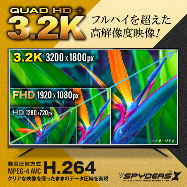 M-962 スパイカメラ 小型カメラ 隠しカメラ 電卓型カメラ オンスクエア スパイダーズX