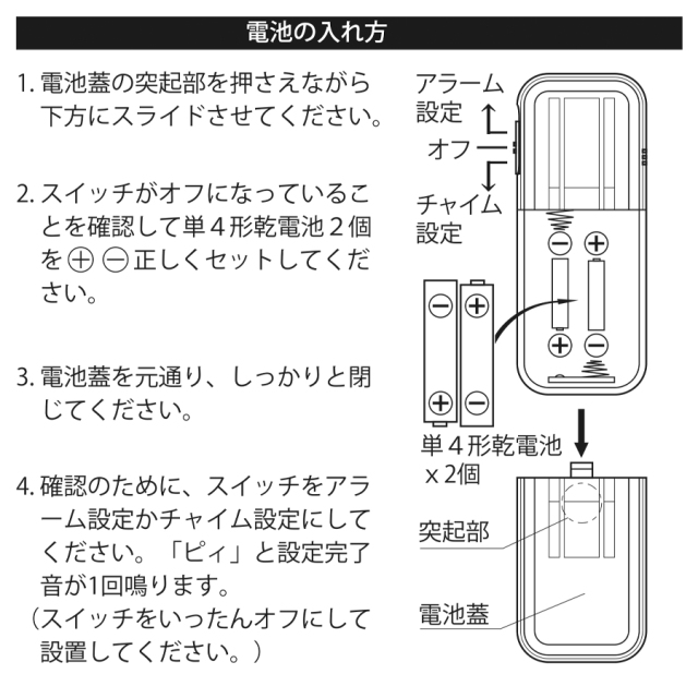 OSE-ADX157D-S 防犯アラーム 防犯グッズ オーム電機