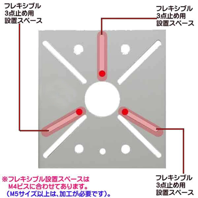 SD-110PFX ポール取付金具 防犯カメラ 監視カメラ セキュリティーカメラ