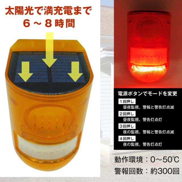 SEC-IR-LALARM 人感センサー 屋外用