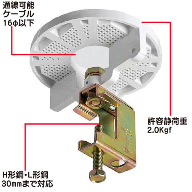 SGM-VK2W ブラケット 防犯カメラ 監視カメラ セキュリティーカメラ