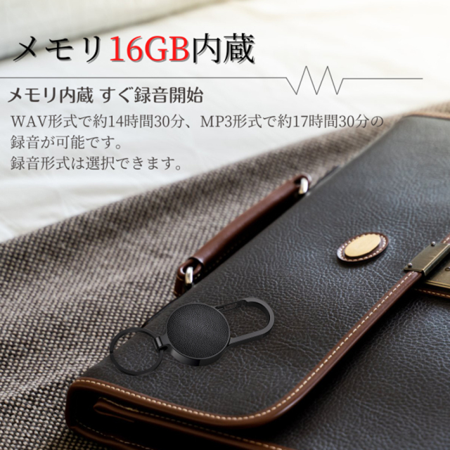 SL-233 エスエル233 キーホルダー型 ボイスレコーダー 匠