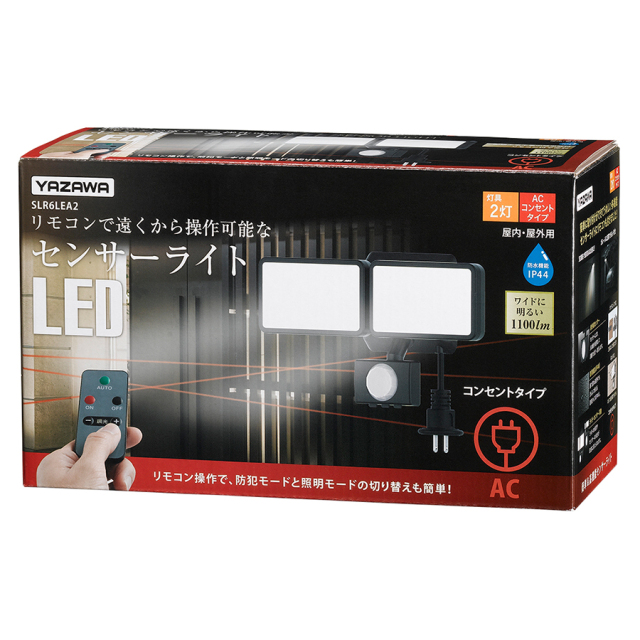 SLR6LEA2 LEDセンサーライト YAZAWA ヤザワ