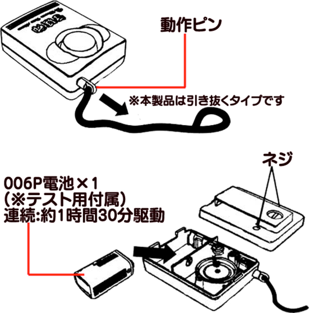 守護神 防犯ブザー 携帯用ブザー