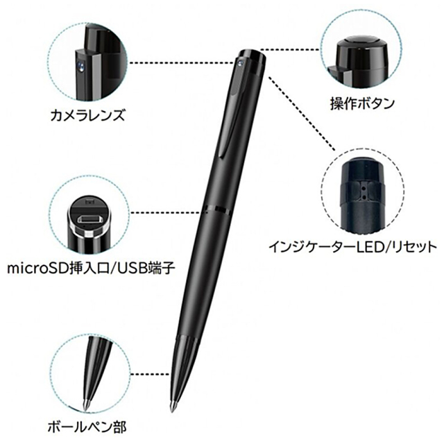 TEM-577 ボールペン型ビデオカメラ JTC