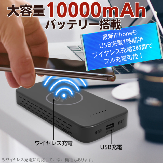 TK-BAT-32 PowerBankThunder パワーバンクサンダー スパイカメラ 小型カメラ 隠しカメラ モバイルバッテリー型カメラ 匠