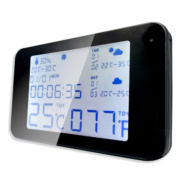 TK-CLO-18 Weather station ウェザーステーションスパイカメラ 小型カメラ 隠しカメラ 置時計型カメラ 匠