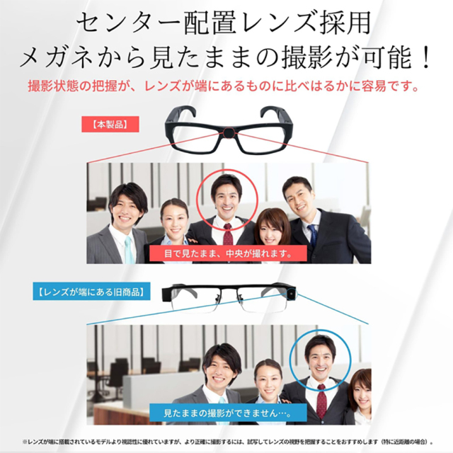 TK-GLA-21 Samurai サムライ スパイカメラ 小型カメラ 隠しカメラ メガネ型カメラ 匠