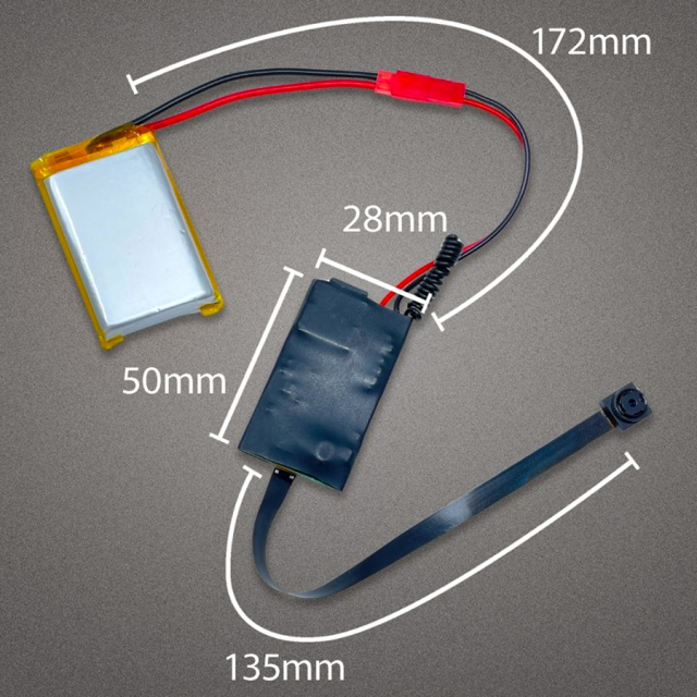 TK-MOD-34 基板型カメラ 基板カメラ 基板ユニット 小型カメラ 隠しカメラ スパイカメラ