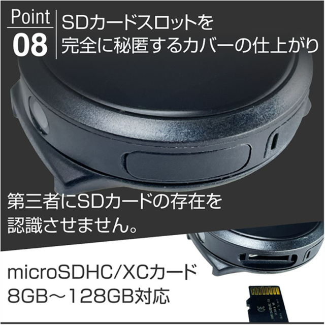 TK-SWA-03 スパイカメラ 隠しカメラ 小型カメラ 匠