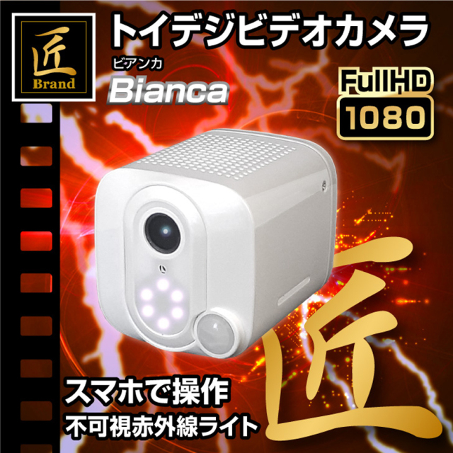 TK-TOI-25 Bianca ビアンカ スパイカメラ 小型カメラ 隠しカメラ トイカメラ 匠
