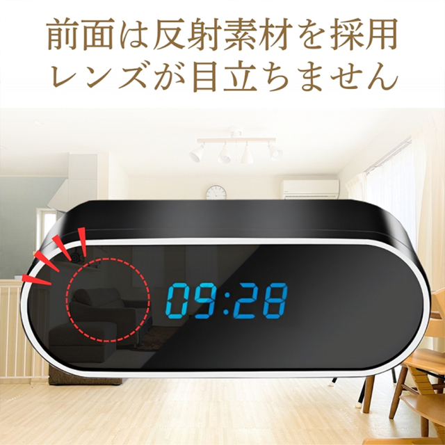 TKJ-CLO-22 スパイカメラ 小型カメラ 隠しカメラ 時計型カメラ 匠