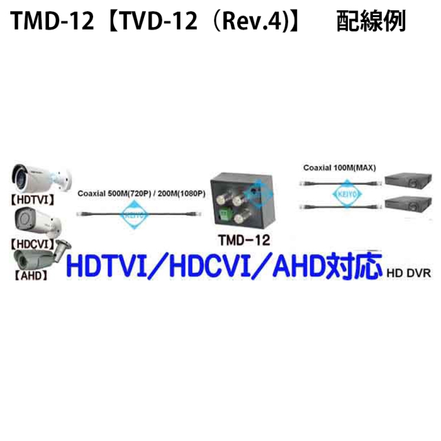 TMD-12 映像分配器 防犯カメラ 監視カメラ