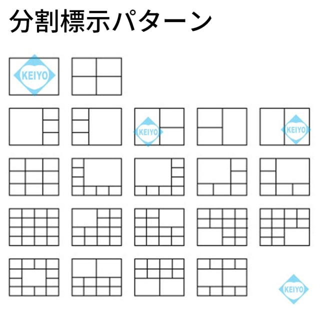 TQS-C16V 分割器 3D Corporation スリーディ 防犯カメラ 監視カメラ セキュリティーカメラ