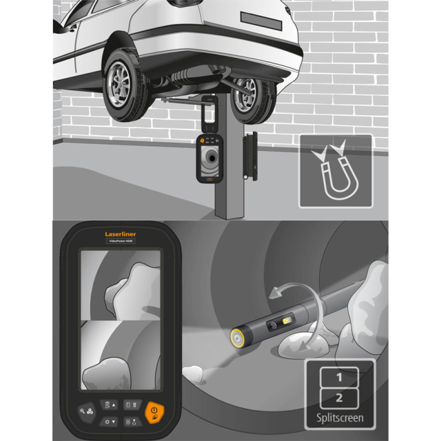 VIDEO POCKET HDM ビデオポケットHDM 工業用内視鏡 ファイバースコープ