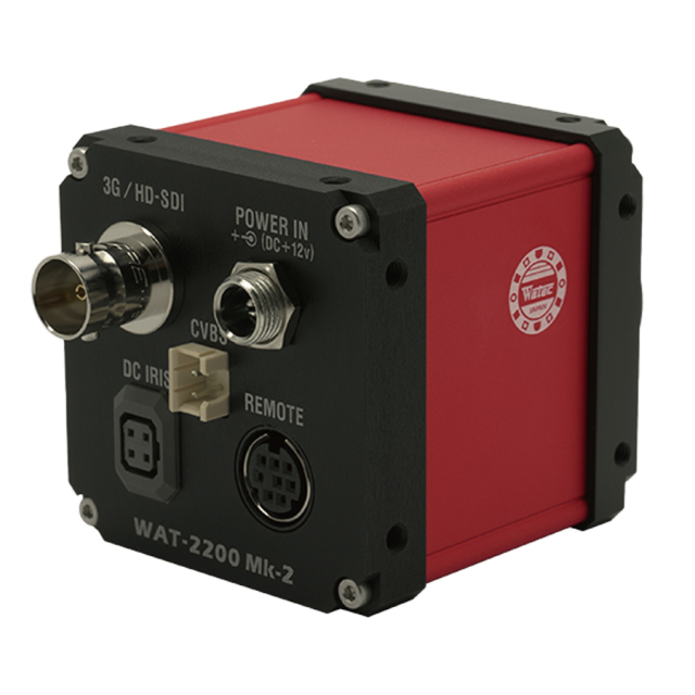 WAT-2200 Mk-2 | 1/2.8型 高感度 3G/HD-SDI カラーカメラ【防犯カメラ