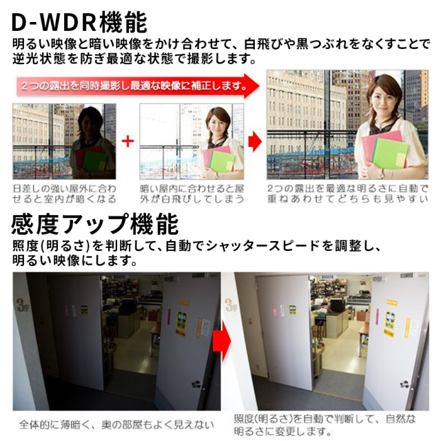 WTW-AB577GE 防犯カメラ 監視カメラ セキュリティーカメラ 塚本無線