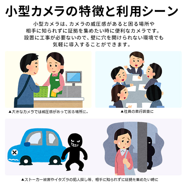 WTW-AMG4H 防犯カメラ 小型カメラ 塚本無線