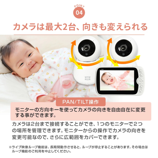 WTW-BM5 見守りカメラ ベビーモニター 塚本無線