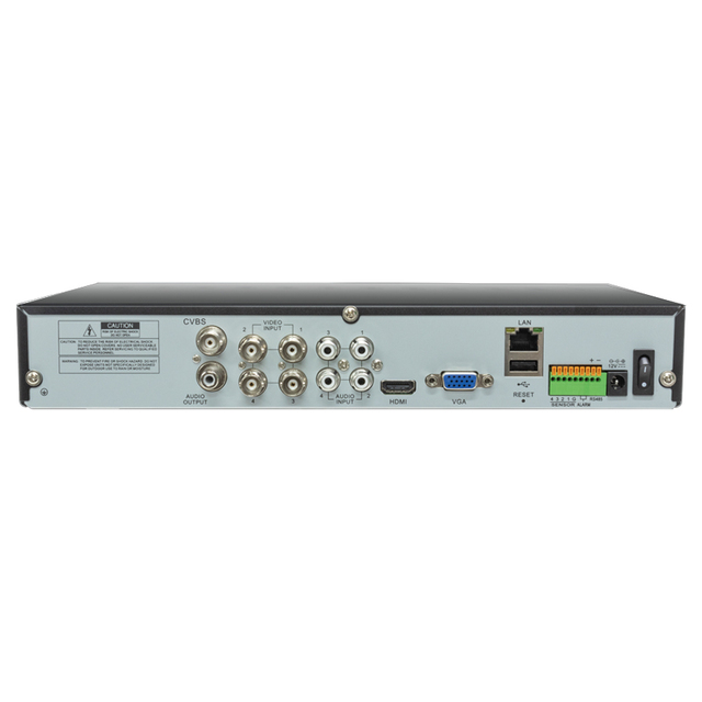 WTW-DAP344E | 4K800万画素 AHD/TVI/IPC接続対応 カメラ4台用HDD搭載