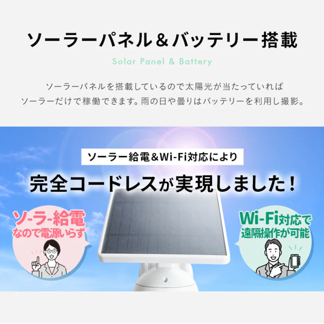WTW-E1672W(ゴマちゃんQ Plus) 防犯カメラ 監視カメラ 塚本無線