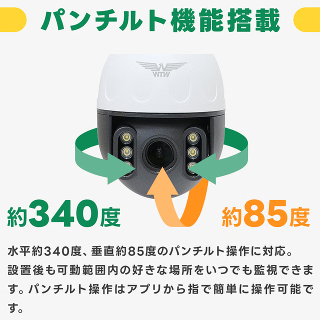 WTW-E5099EZX | 4K800万画素電動光学ズームレンズ搭載 機器間Wi-Fi対応