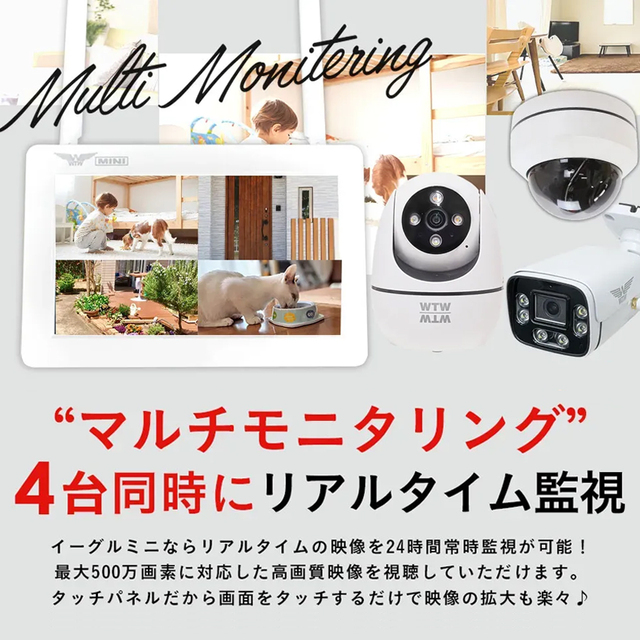 WTW-EG1372GWX(イーグルミニ) | イーグルシリーズ対応7インチ