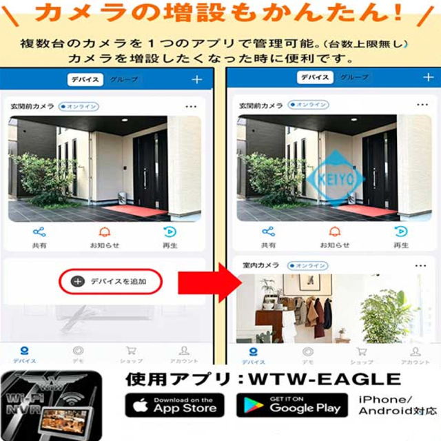 WTW-EGDRY1799PT(ゴマちゃん3 Plus) 防犯カメラ 監視カメラ 塚本無線