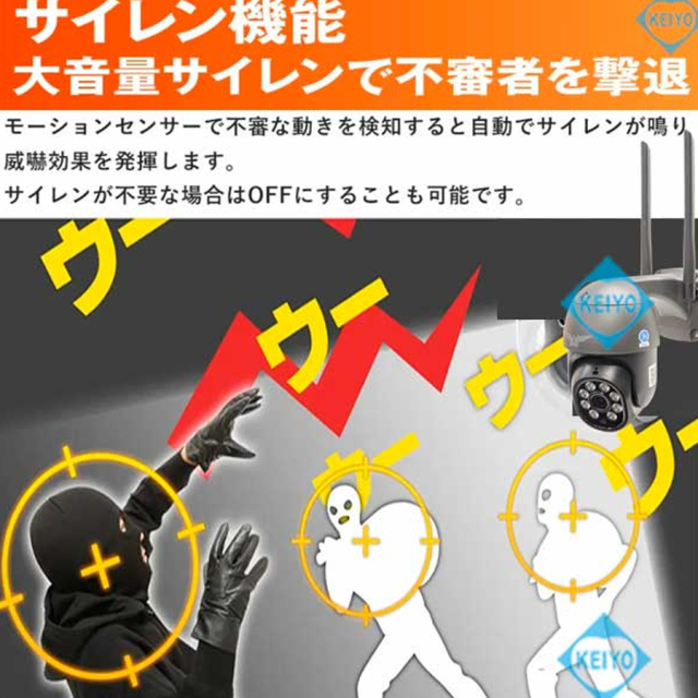 WTW-EGDRY1799PT(ゴマちゃん3 Plus) 防犯カメラ 監視カメラ 塚本無線