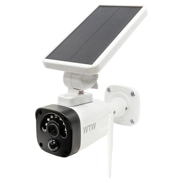 防犯カメラ 亀ソーラー白