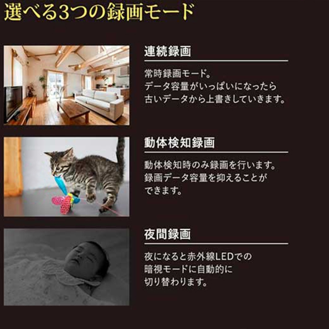 WTW-IPW188W(みてるちゃん2) 防犯カメラ 監視カメラ 塚本無線