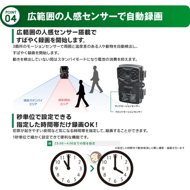 WTW-TC2792AP 防犯カメラ 監視カメラ トレイルカメラ セキュリティーカメラ 塚本無線