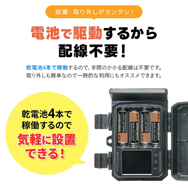WTW-TCS36AP 防犯カメラ 監視カメラ トレイルカメラ セキュリティーカメラ 塚本無線