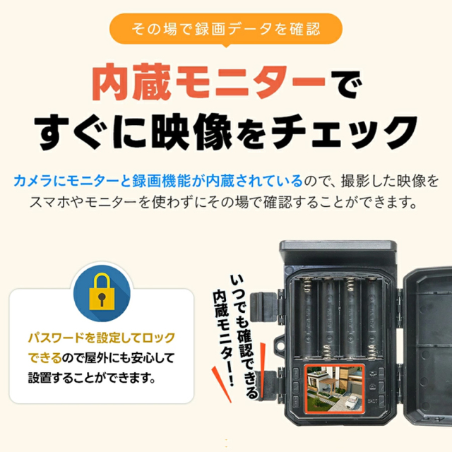 WTW-TCS36AP 防犯カメラ 監視カメラ トレイルカメラ セキュリティーカメラ 塚本無線