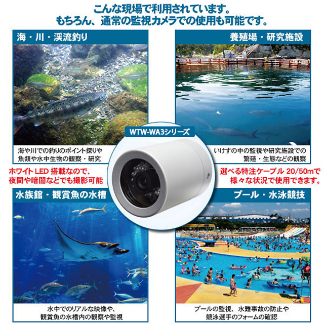 WTW-WA320H WTW-WA320HN 防犯カメラ