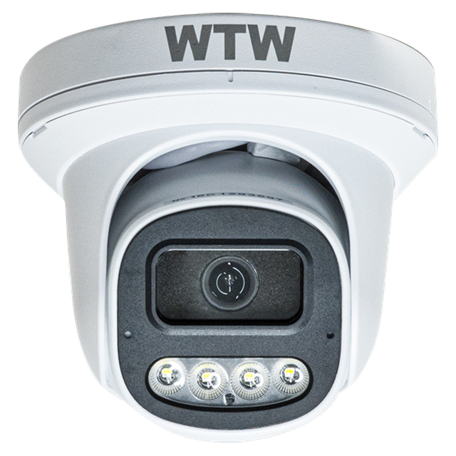 WTW-XPDR2573EAW | 4K800万画素XPoE専用IPCシリーズ防犯灯ドーム型