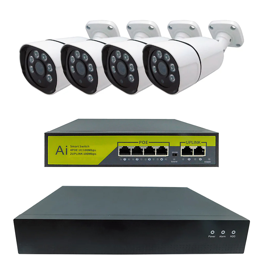 SEC-N-4K-2T  防犯カメラ 監視カメラ セキュリティーカメラ