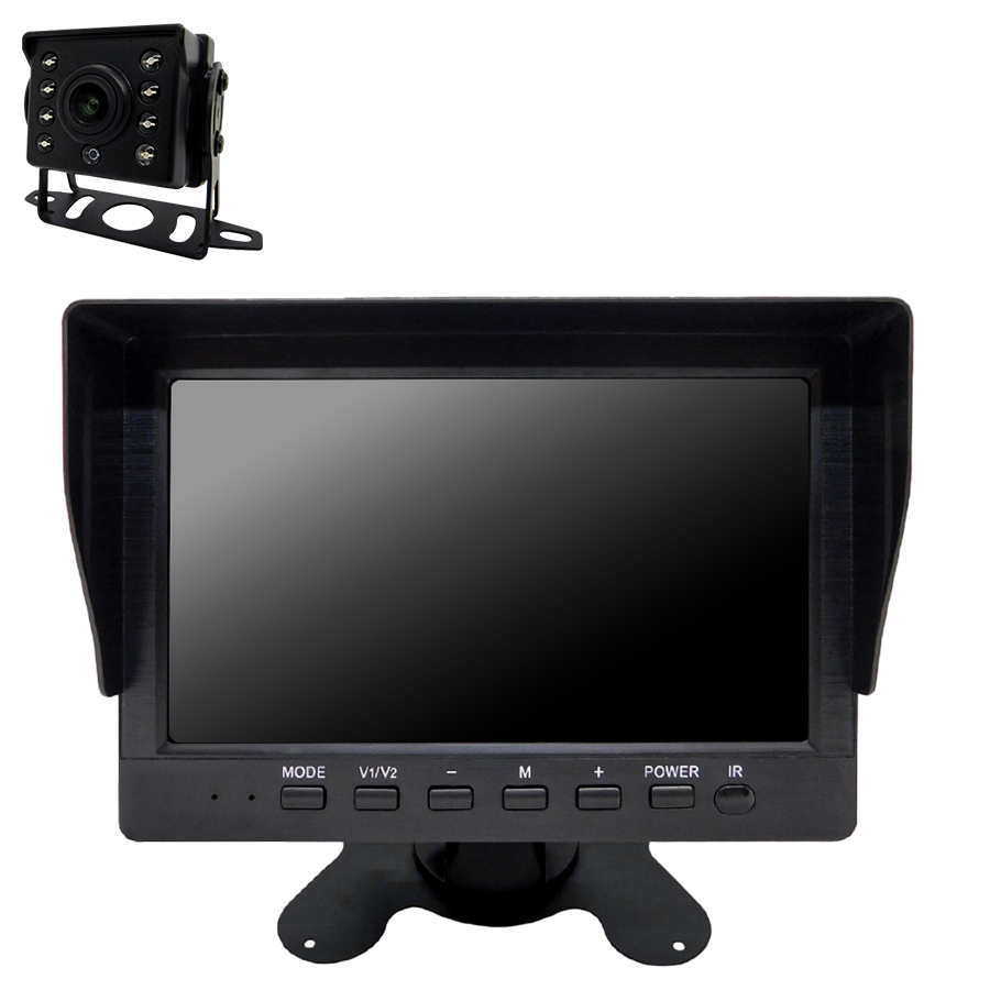 SEC-W-1P-TFAI7HL | ワイヤレス200万画素AI機能付きカメラ1台＋7インチ録画機一体型セット【防犯カメラ】【監視カメラ】【セキュリティーカメラ】【屋外対応】