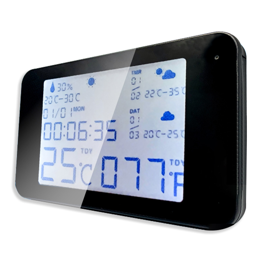 TK-CLO-18 Weather station ウェザーステーションスパイカメラ 小型カメラ 隠しカメラ 置時計型カメラ 匠