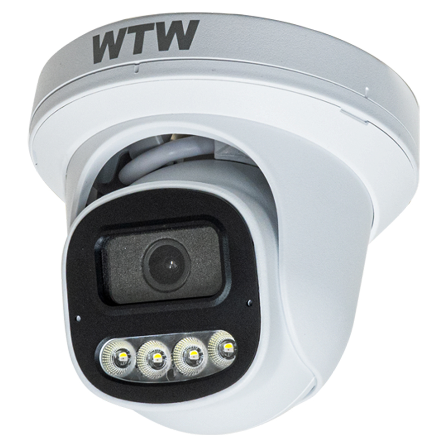 WTW-XPDR2573EAW | 4K800万画素XPoE専用IPCシリーズ防犯灯ドーム型カメラ【防犯カメラ】【監視カメラ】【塚本無線】【屋外軒下仕様】