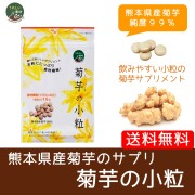 菊芋の小粒　【メール便で送料無料】菊芋純度99％　糖質　便秘　イヌリンを摂ろう　熊本県産菊芋　サプリメント