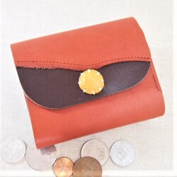 2つ折り財布（レンガY）