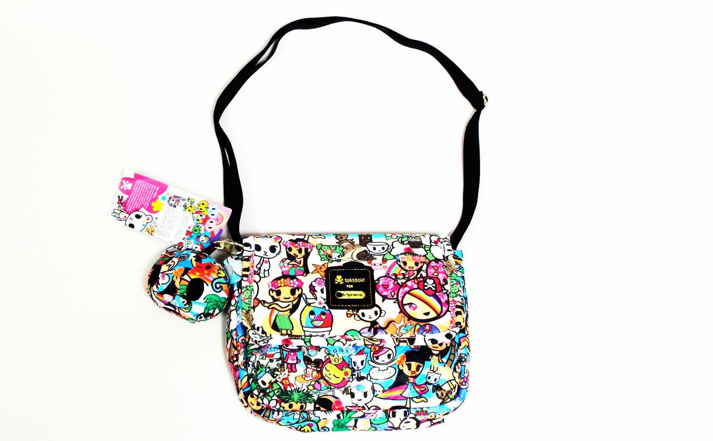 ＬｅＳｐｏｒｔｓａｃ×ｔｏｋｉｄｏｋｉ　レスポートサック×トキドキコラボドルチェッツァ柄ジェラート　クロスボディショルダー　3322-Ｋ178　B