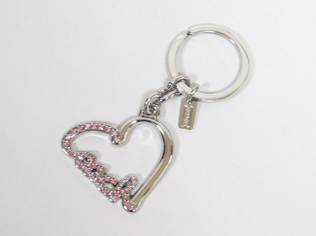 COACH　コーチ　ハートロゴキーリング