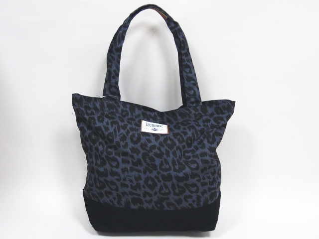 PINK　ＬＯＶＥＰＩＮＫ　ヒョウ柄トート　ブラック